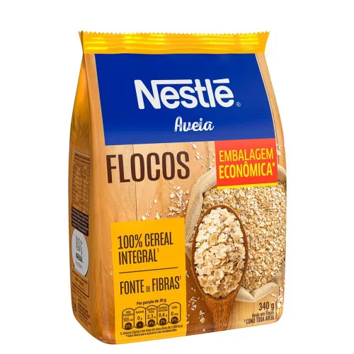 CEREAL INTEGRAL NESTLE AVEIA FLOCOS 340G - NESTLE - Mercearia