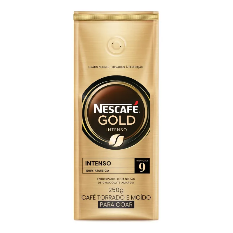 Café Torrado e Moído Nescafé Gold Intenso 250g