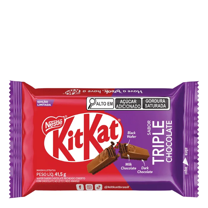 Chocolate Kitkat Triplo Chocolate 41,5g - Kitkat - Chocolate