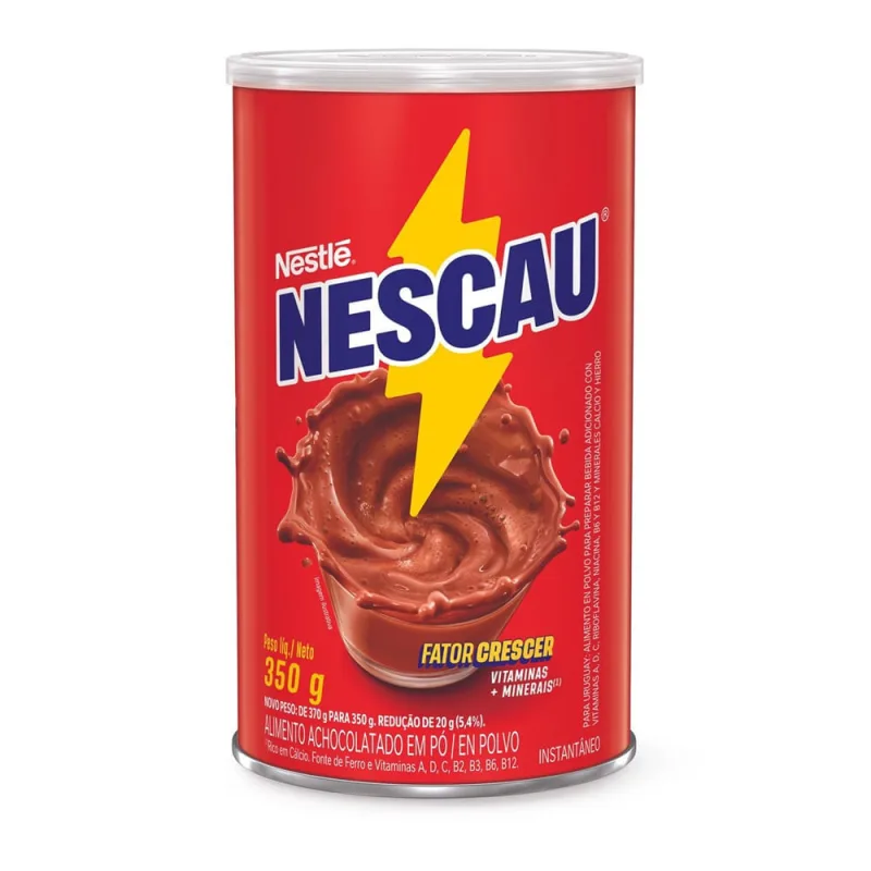 achocolatado em pó, NESCAU - Nestlé - Matinais