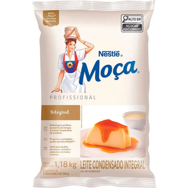 Leite Condensado Moça Integral Bag 1,18kg