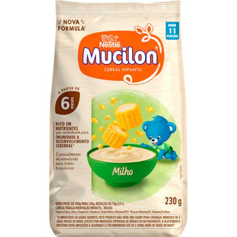 Mucilon Milho 230g