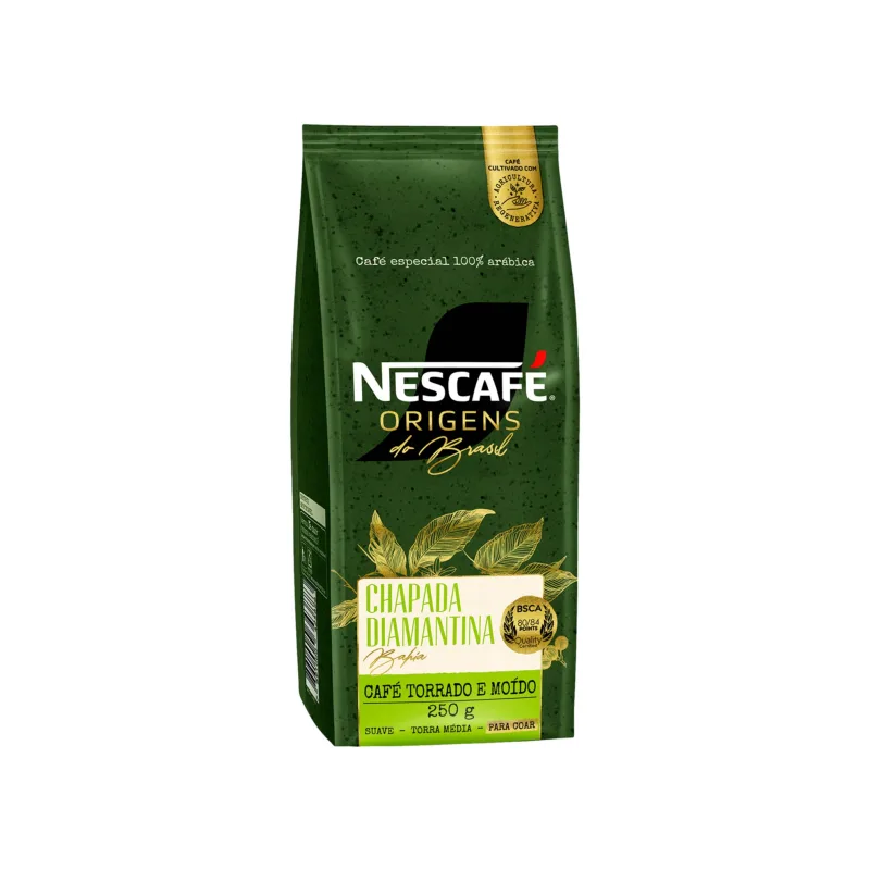 Café Torrado e Moído Origens do Brasil Chapada Diamantina Nescafé 250g - Nescafé - Mercearia