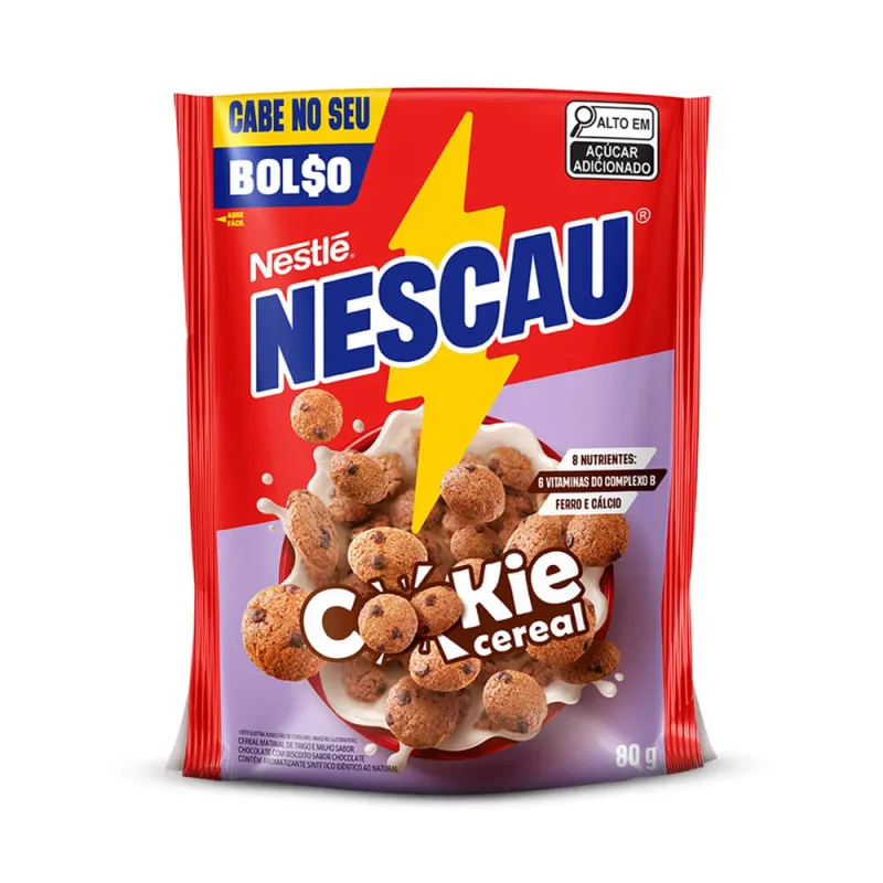 NESCAU Cookie Cereal Matinal 20x80g BR - NESCAU - Matinais