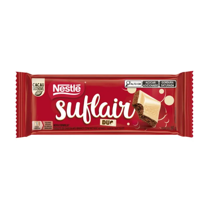 Chocolate Duo Suflair Nestlé 50g