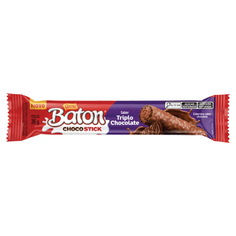 Chocolate Baton Chocostick Triplo Chocolate 26g