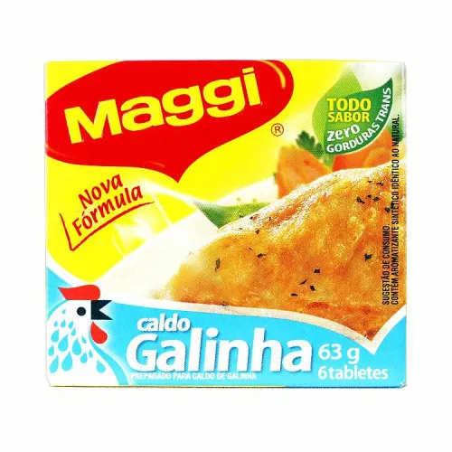 Caldo Maggi Galinha Lv6pg5 1x | Caldo De Galinha 63grs - NESTLE - Mercearia