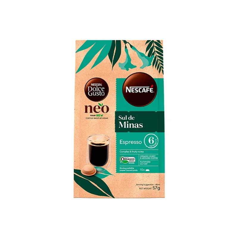 Café Nescafé Neo Sul de Minas com 10 Cápsulas 57g