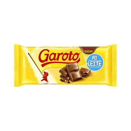 Chocolate Ao Leite 150g Garoto - GAROTO - Mercearia