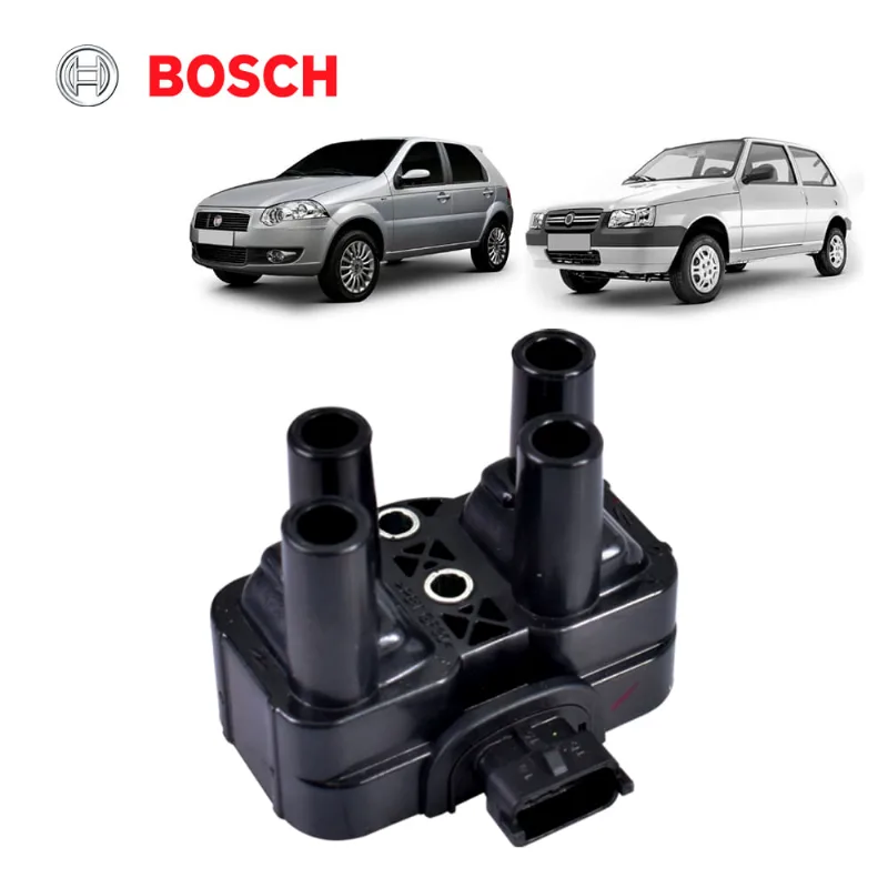 Bobina Ignição Uno 1.0 EVO 10/ Palio 1.0 Fire Flex 10/ Bosch
