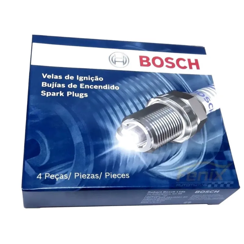 Jogo Velas Bosch Fusca 1300 1500 1600 Rosca Curta Gas Sp11