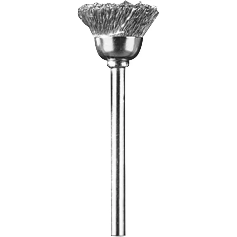 Escova tipo copo para microrretífica 13 mm aço carbono 442-02 DREMEL - DREMEL - Ferramentas Elétricas