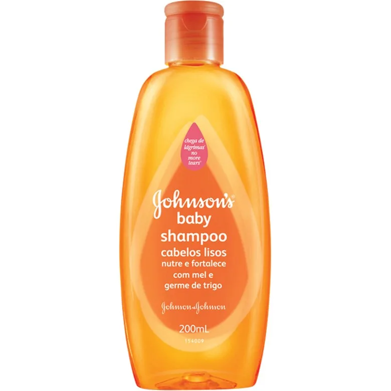 Shampoo Infantil Johnson Johnson 200ml Lisos Unit - JOHNSON JOHNSON - Higiene E Beleza