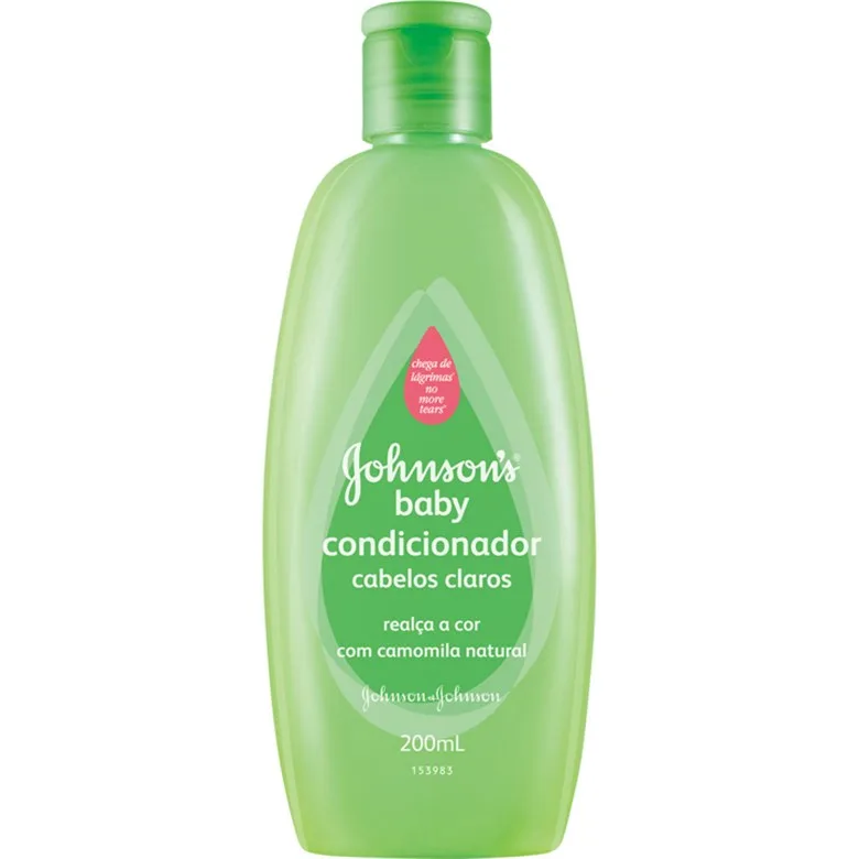 Condicionador Infantil Johnson S Baby Cabelos Claros Frasco 200ml - JOHNSONS BABY - Higiene E Beleza