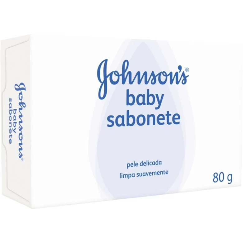 Sabonete Em Barra Johnson S Baby Caixa 80g - JOHNSONS BABY - Higiene E Beleza