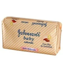 Sabonete Infantil Baby Com Óleo De Amêndoas Johnson Johnson S 80g - JOHNSON & JOHNSON - Higiene E Beleza