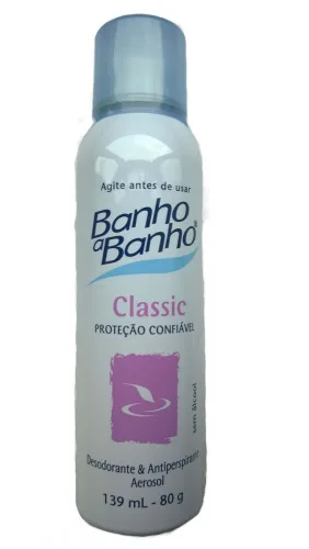 Ds Banho A Banho Spray 12x Class 941 | Desodorante.classic Banho Banho Spr - JOHNSON & JOHNSON - Higiene E Beleza
