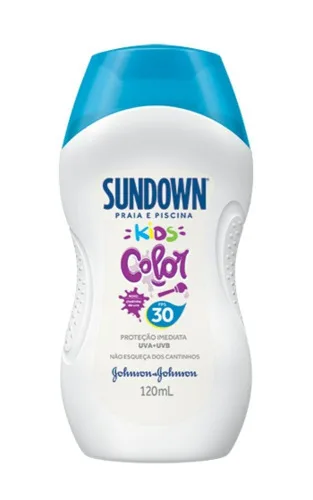 Sundown Kids Color Uva Fps 30 - JOHNSON & JOHNSON - Higiene E Beleza