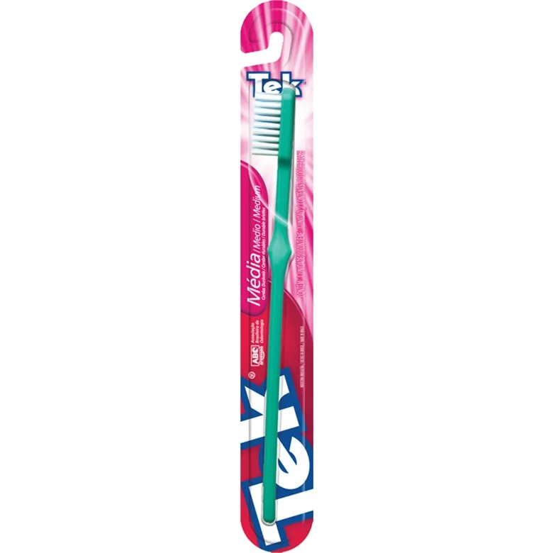 Escova Dental Macia Johnson Johnson Tek Unit - JOHNSON JOHNSON - Higiene E Beleza