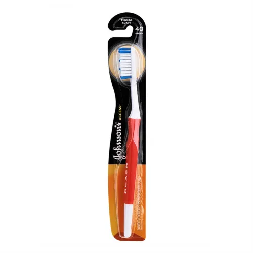 Escova Dental Accesmacia 40 - JOHNSON & JOHNSON - Higiene E Beleza
