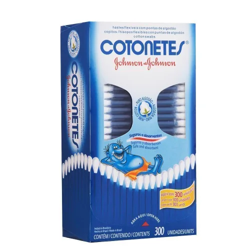 H Flex Jj C/300 Caixa - COTONETES - Infantil