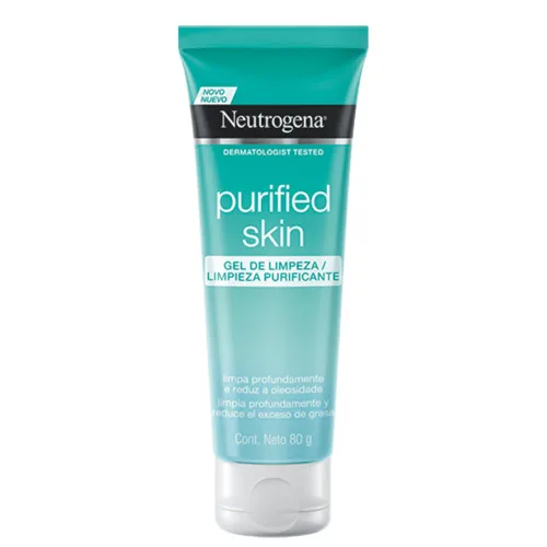 Neutrogena Purified Skin Gel Limp Fac 80g - NEUTROGENA - Higiene E Beleza