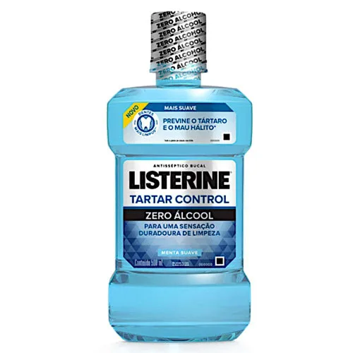 Anti Sept Listerine 500ml Tartar Control Zero - LISTERINE - Perfumaria