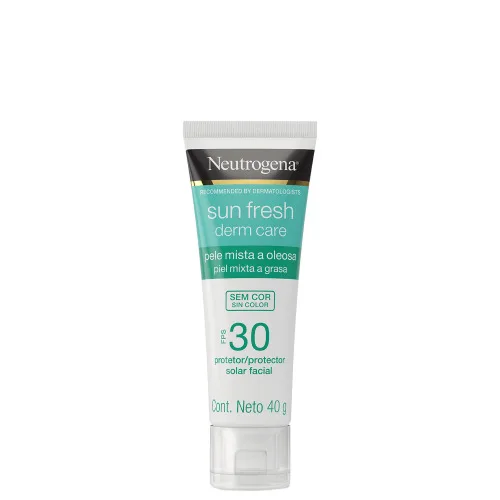 NEUTROGENA SUN FRESH OILY SKIN SEM COR FPS 30 - NEUTROGENA - Dermo E Beleza