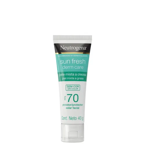 PROTETOR SOLAR FACIAL NEUTROGENA SUN FRESH DERMATOLÓGICOCARE FPS70 40G - NEUTROGENA - Protetor Solar