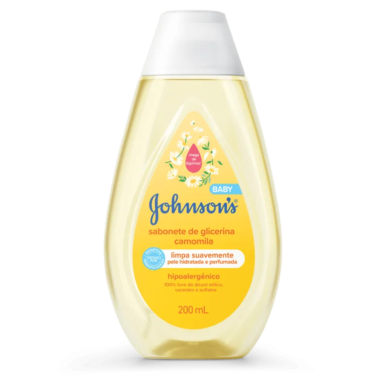 SAB L INF JOHNSONS BABY 200ml CAMOMILA - Johnson's - Higiene Pessoal