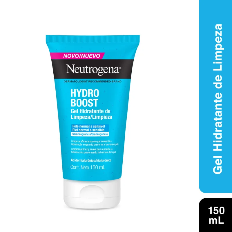 Gel De Limpeza Neutrogena Hydro Boost 150ml - Neutrogena - Dermo E Beleza