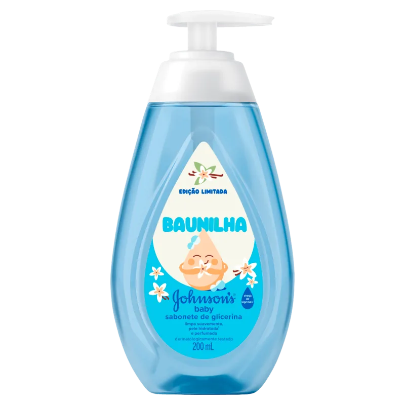 SAB L INF JOHNSONS BABY 200ml BAUNILHA - Johnson - Higiene Pessoal