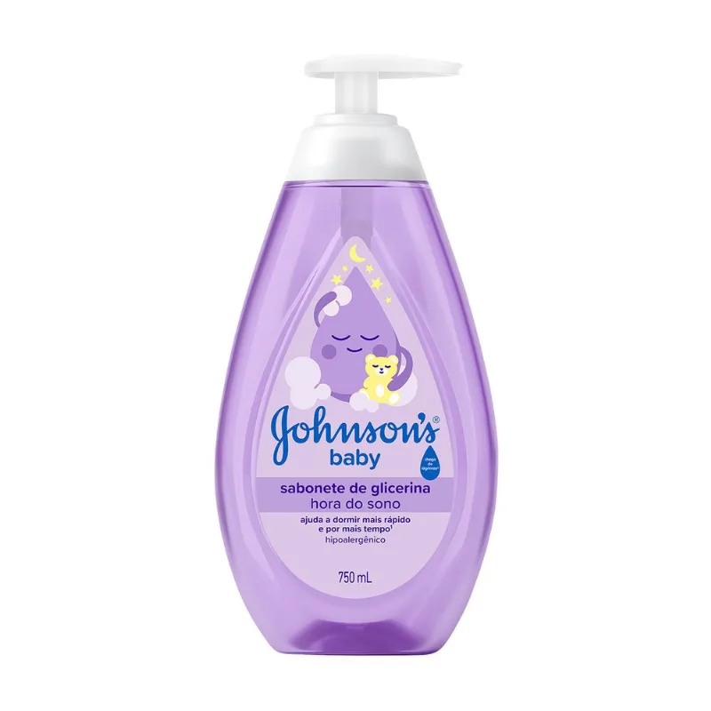 Sabonete Líquido Hora Do Sono Johnsons Baby 750ml