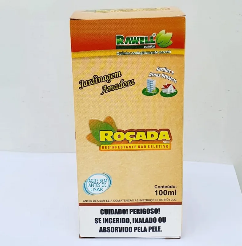 Roçada 100ml mata mato e sementeira desinfestante não seletivo