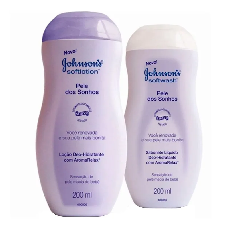 Loção Hidratante Johnson's Soft + Sabonete Johnson's´s