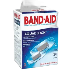 Curativo Band Aid Aquablock C/30 - BAND-AID - Farmácia