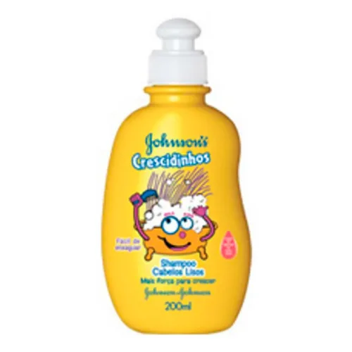 Shampoo Crescidinhos Cab Lisos - JOHNSON & JOHNSON - Higiene E Beleza