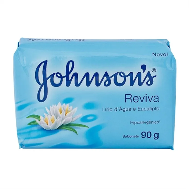 Sabonete Em Barra Uso Diário Johnson Johnson 90g Reviva Unit - JOHNSON JOHNSON - Higiene E Beleza