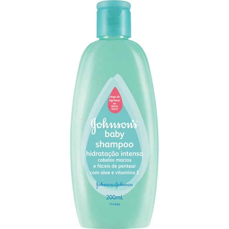 Shampoo Infantil Johnson Johnson 200ml Hidratação Intensa Unit - JOHNSON JOHNSON - Higiene E Beleza