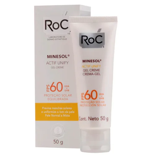 Roc Minesol Actif Unify Fps 60 - ROC