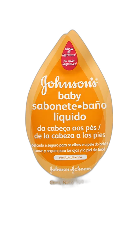 Sabonete Líquido De Glicerina Da Cabeça Aos Pés Johnson S Baby Sachê 180ml Refil Embalagem Econômica - JOHNSONS BABY