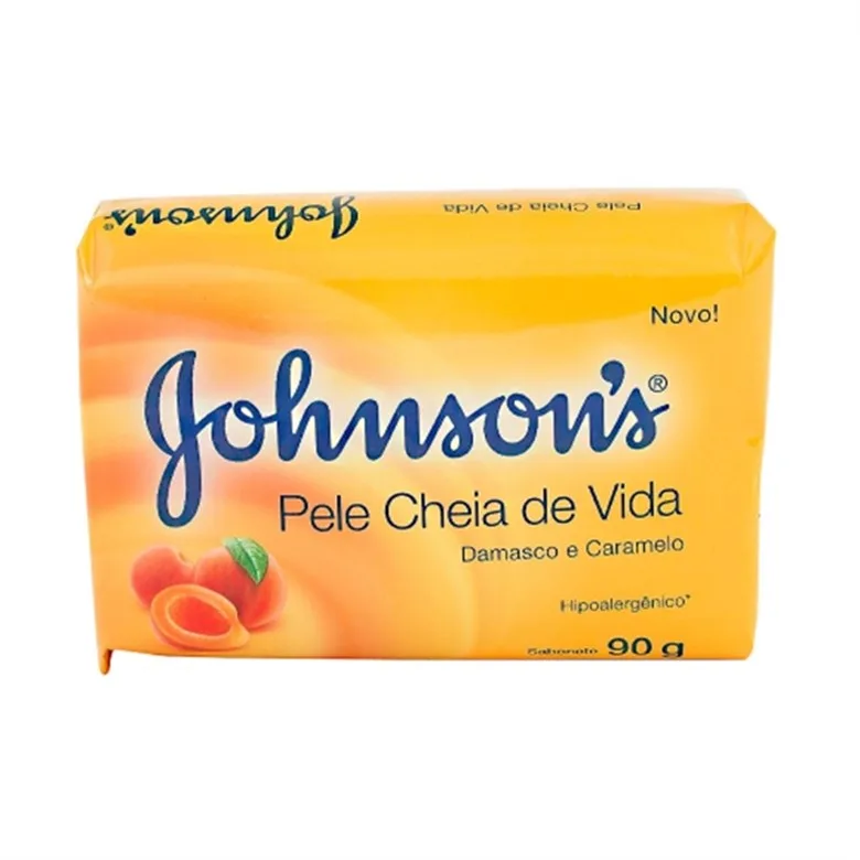 Sabonete Em Barra Uso Diário Johnson Johnson 90g Pele Cheia De Vida Unit - JOHNSON JOHNSON - Higiene E Beleza