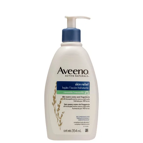 Locao Aveeno 354ml Skin Relief Aveia/cam - AVEENO - Higiene E Beleza