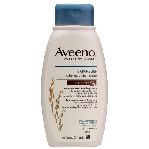 Sabonete Liq Aveeno Daily 354ml Coco Nut - NATURALS - Higiene E Beleza