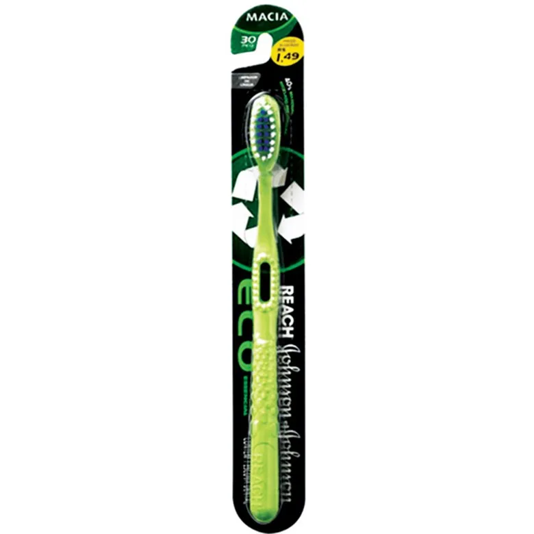 Escova Dental Macia Johnson Johnson Eco Unit - JOHNSON JOHNSON - Higiene E Beleza