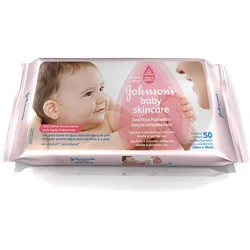 Lenco Umed Johnson S Baby Skincare 50unidade - JOHNSON - Higiene E Beleza