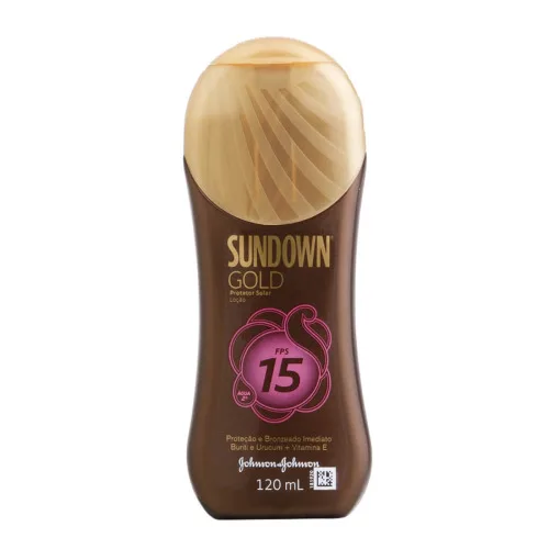 Sundown Gold Fps 15 120 - SUNDOWN - Higiene E Beleza