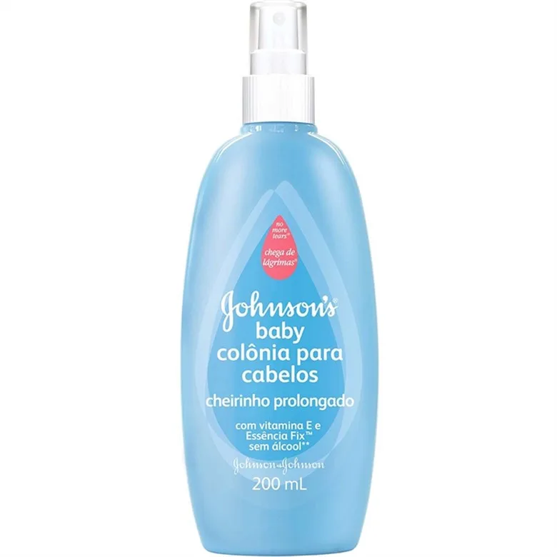 Colônia Para Cabelos Johnson S Baby Cheirinho Prolongado - JOHNSONS BABY - Higiene E Beleza