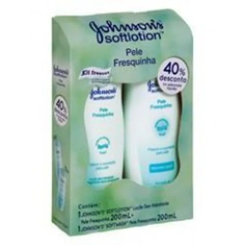 Kit Johnson's Softlotion Hidratante + Sabonete Líquido Pele Fresquinha