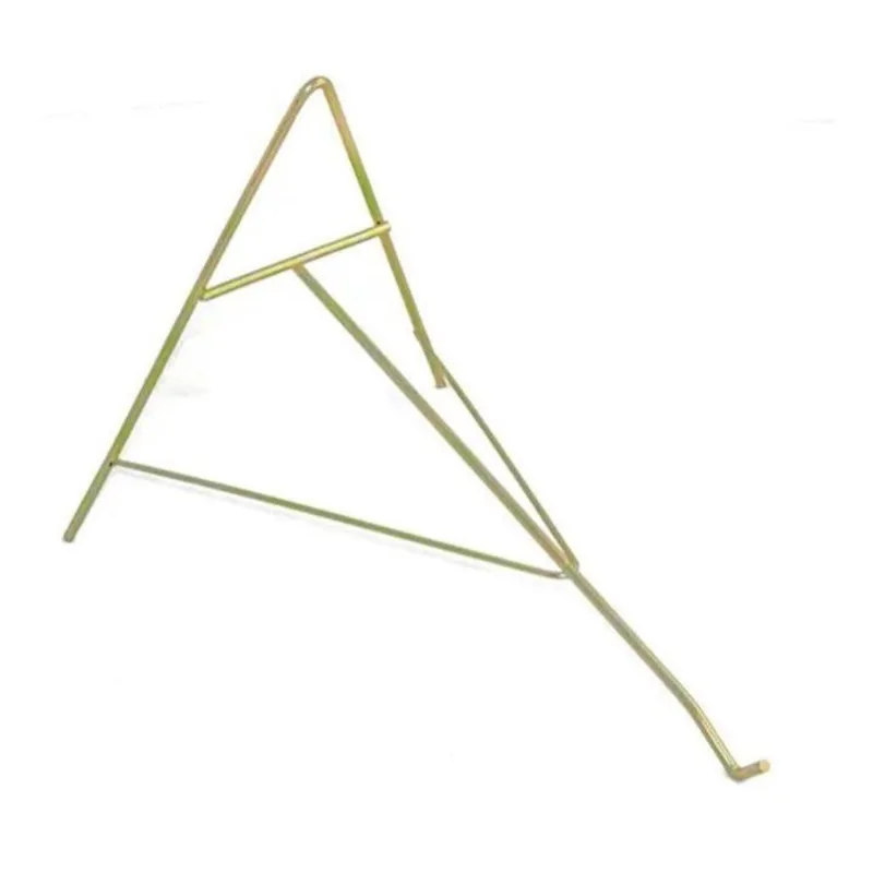 Gancho Suporte Plantas Para Parede 25Cm Dourado Kit Com 6